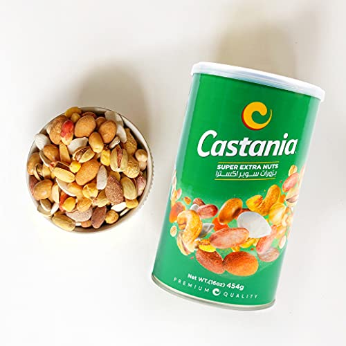 image for Castania BBQ Lebanese Mixed Nuts, Super Extra Mix with Pistachios, Alm
