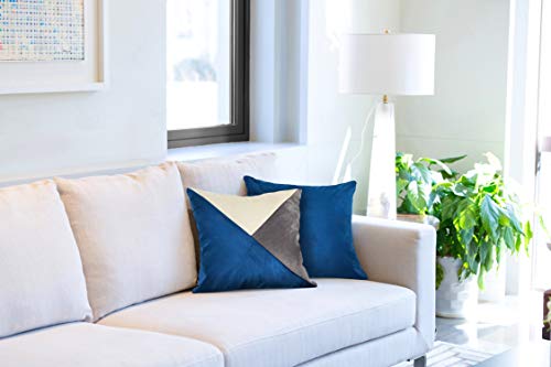 Emma Barclay New Orleans - Cushion Cover in Navy - 17x17 (43x43cm)