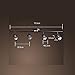 CLAXY Ecopower Vintage Oil Rubbed Bronze Metal Track Lighting Ceiling Light Fixture