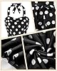 Women's 1950s Polka Dress Set Audrey Vintage-inspi... #5