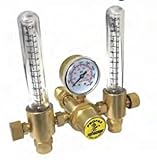 Profax DFM1430-580 - Dual Argon Flowmeter, Pack of (1)