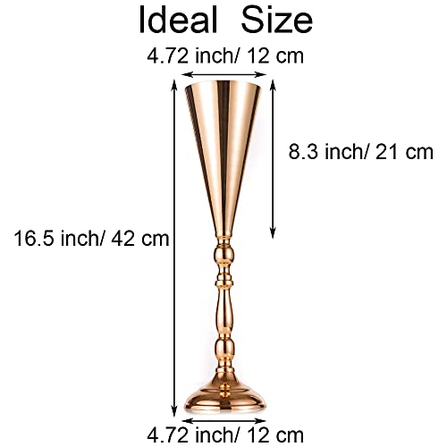 Inweder Vasi Tromba per Centrotavola Nozze - 2