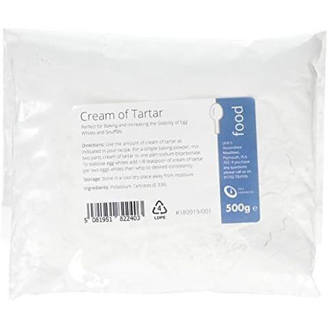 Intralabs Cream of Tartar for Baking and Playdough, 500 g Cover