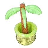 DECOMELODY Cubo Inflable De Hielo para Bebidas PVC Diseño De para Exteriores Camping Playa Único y