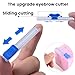 3 Boxes Disposable Eyebrow Tattoo Plastic Wrap with Ergonomic Slicer, Premium Transparent Preservative Film Roll Perfect for Lip Blush, Eyebrow Lamination Lash Lift Permanent Make Up Cling Cover