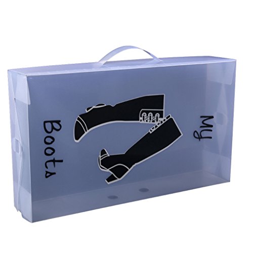 Loywe Schuhaufbewahrung Stiefelbox Schuhkasten Stiefel 52x30x11cm, LWA191