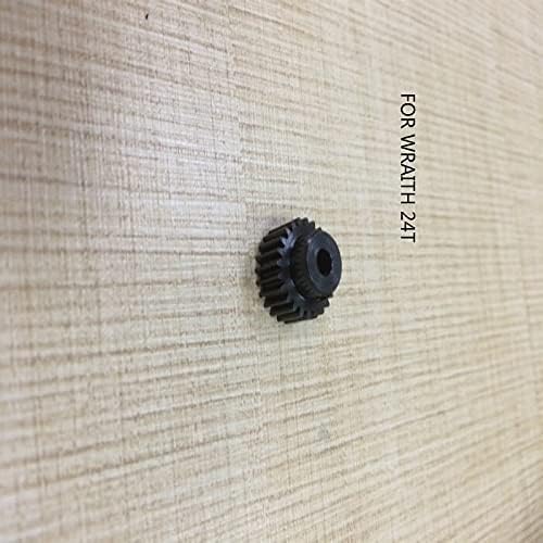 Replacement Part For 1/10 SCX10 Climbing Car Metal 48P Motor Gears 22T 24T Motor Pinion Gears 3.18mm Hole Mini Gear For RC Cars - (Color: Scx10 22T)