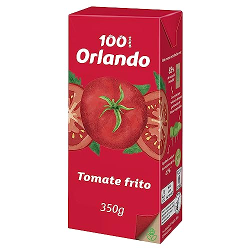¡Últimas unidades! Tomate frito clásico, 350g ideal para 2. Textura homogénea, sin grumos. Sin conservantes ni gluten. Cocina rápido, sabor casero.