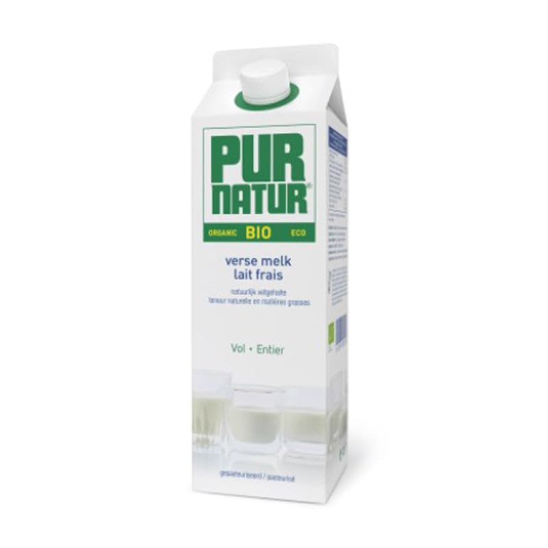 PUR NATUR LECHE ENTERA FRESCA 1 LITRO (6 UDS CAJA)