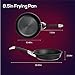 Circulon Symmetry Hard-Anodized Nonstick Frying Pan, 8.5-Inch, Black