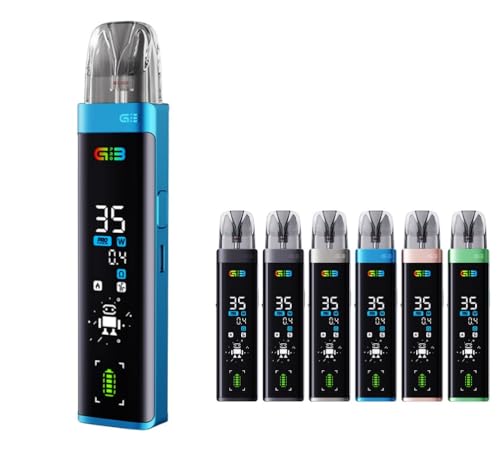 [EF Caliburn G3 Pro Pod X^[^[Lbg Jo[ W[X[ v |bh System Kit 1000mAh 3ml dq^oR Vape xCv (Pacific Blue)