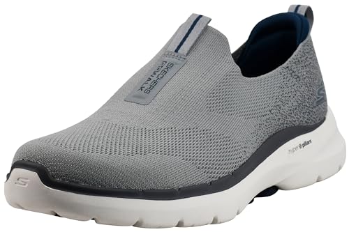 Image of Skechers Men's Go Walk 6 Stretch Fit Slip-On Athletic Performance Walking Shoe