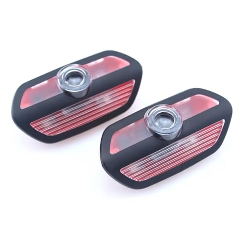 Car Door LED Light Logo Projector Door Projectors for Mercedes S-Class W222, Door Lighting Entry Lighting Accessories, Pack of 2 (MB Star + Lettering)