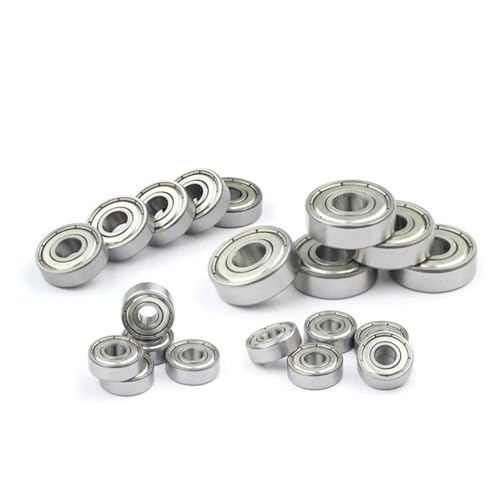Roulement miniature 608 bloqué ? Pack 10 roulements étanches plastique pour imprimante et roller - 6