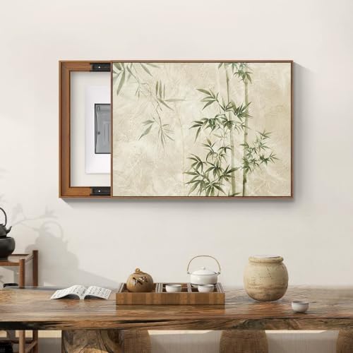 Cacher les peintures et le compteur du salon 70x50