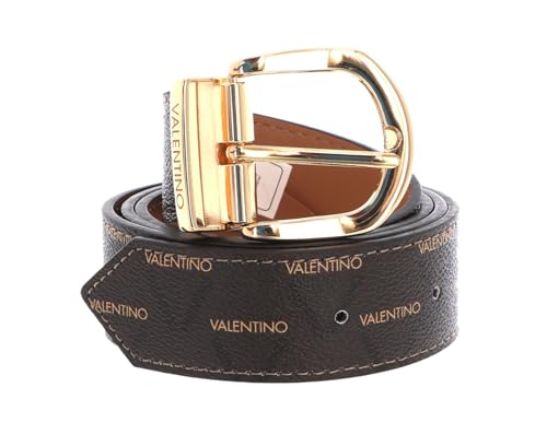 VALENTINO Liuto Logo Belt W120 Cuoio/Multi/Oro - kürzbar