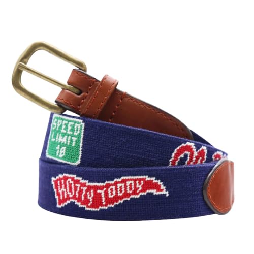Smathers & Branson Mississippi Life Needlepoint Belt