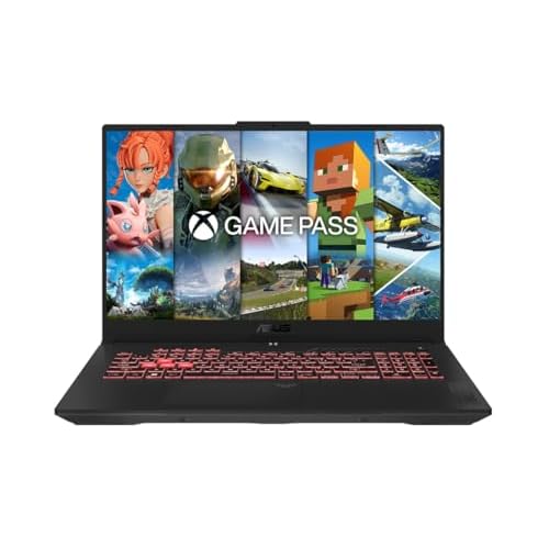 Asus TUF Gaming A17-TUF707NUR-HX004W, 17.3 Pouces FHD 144Hz PC Portable (AMD Ryzen 7 7435HS 4.5 GHz, 16GB DDR5 4800Mhz, 512GB SSD, NVIDIA GeForce RTX 4050 TGP 140W, Windows 11 Home) – Clavier AZERTY