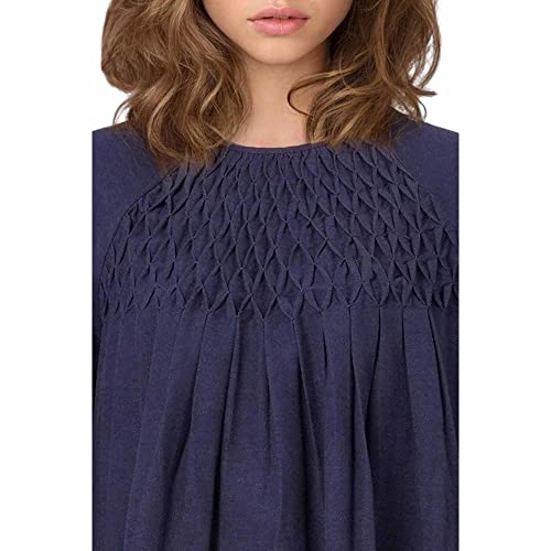 Image of ONLY Solid Rayon Round Neck Womens Top (SS22ON15271507-P)