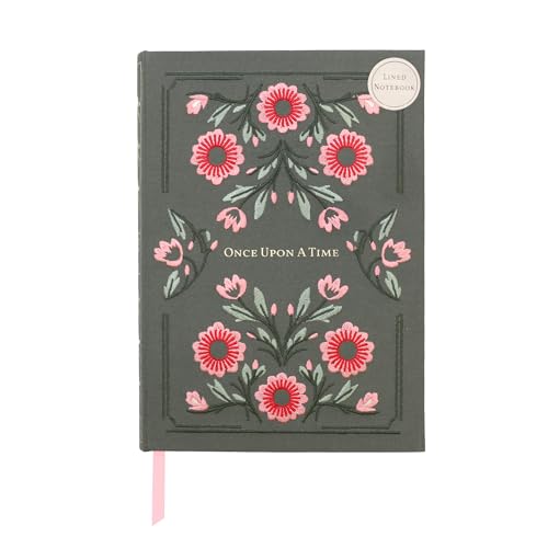 Journal brodé A5 carnet de notes Reading Room Once Upon A Time rigide