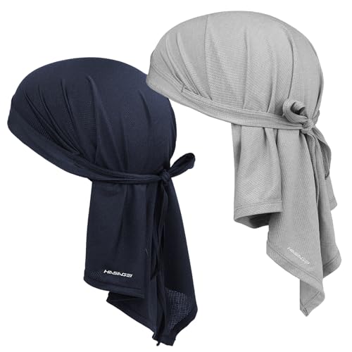 HASAGEI Pañuelo Transpirable Cara Bandana De Secado Rápido Durag Elástico Hombre Deportivo