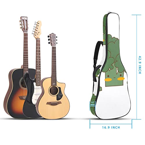 Housse de guitare acoustique en brocoli mignon 1 cm d’épaisseur rembourré housse de guitare étanche sac de transport 40… - Les Beatles, Paul McCartney, John Lennon, RIngo Starr, George Harrison Housse de guitare acoustique en brocoli mignon 1 cm d'épaisseur rembourré housse de guitare étanche sac de transport 40… – Image 6
