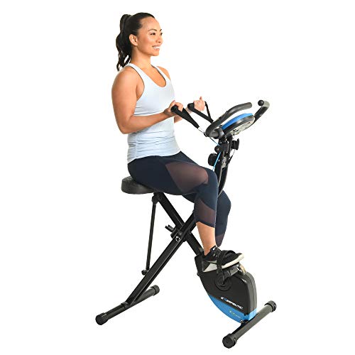 Exerpeutic Bluetooth Smart Foldable Bike with Resistance Bands and Free MyCloudFitness App, Black Folding Bike - Home Fitness Guru Exerpeutic Bluetooth Smart Foldable Bike with Resistance Bands and Free MyCloudFitness App, Black Folding Bike - Image 20