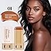 Foundation Stick Beauty Balm Serum Boosted Skin Tint Moisturizing Serum Contour Balm Makeup Suitable for All Skin Tones Create a Natural, Flawless Makeup Skin Tint Stick,01 2pcs