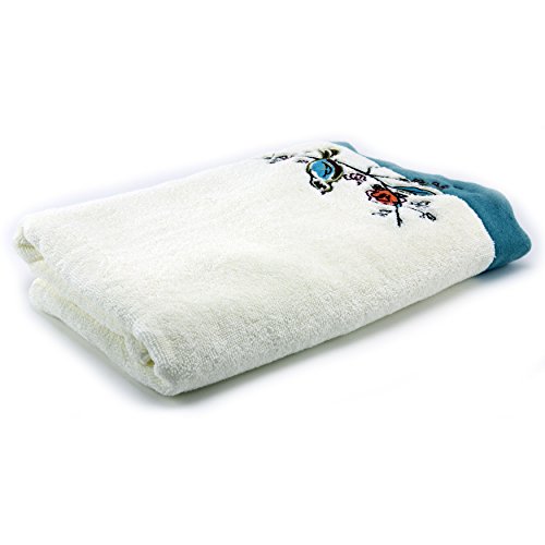 Lenox Chirp Embroidered Bath Towel, Multi