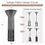 Vailge Patio Heater Covers with Zipper and Storage Bag,Heavy Duty 600D Oxford Waterproof Outdoor Heater Cover Wind-Resistant Dustproof UV-Resistant,Black,89'' Height x 33" Dome x 19" Base,2 Pack