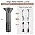 Vailge Patio Heater Covers with Zipper and Storage Bag,Heavy Duty 600D Oxford Waterproof Outdoor Heater Cover Wind-Resistant Dustproof UV-Resistant,Black,89'' Height x 33" Dome x 19" Base