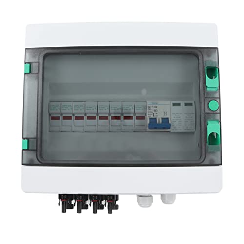 Scaricatore di corrente per quadro combinatore fotovoltaico a 4 stringhe, interruttore automatico CC da 15 A a 63 A, IP67 solare