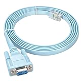 Câble pour configuration du commutateur : en tant qu'outil de base, ce câble permet une communication stable et directe avec la console (CLI) de votre appareil réseau pour effectuer des réglages et vérifier l'état.