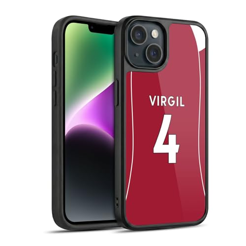 Coque Gel LFC Virgil van Dijk iPhone 14 Head Case