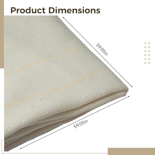 Tissu moine punch needle grand format pour vos ateliers diy - 5