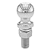 CURT 40020 Chrome Trailer Hitch Ball, 6,000 lbs, 2-Inch Diameter, 1 x 3-Inch Shank
