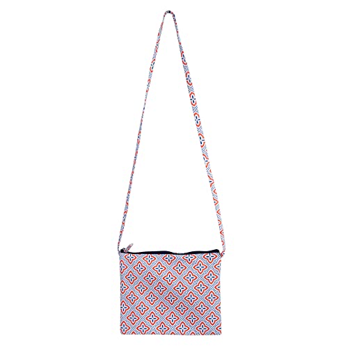 AQVA Cotton Printed Sling Bag Crossbody Bag For Women | Stylish, Sturdy, Zip Closure With Front Pocket | Handbag For Travel, Work, Shopping, Office, College, Beach 2 41aI9ppS+7L. SL500