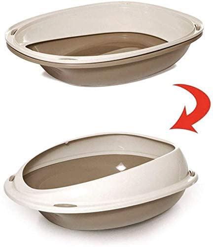 Lettiera Chiusa Per Gatti Con Coperchio - 56x40x38cm | Entrata Dall'Alto, Zero Sabbia A Terra - Foto 5