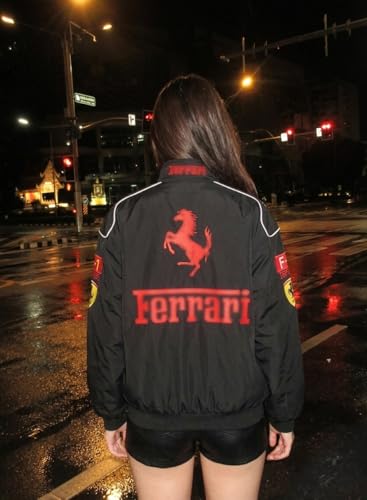 Image of Koverify Women's & Girl's Casual-Biker's /Rider's Zipper F1 Jacket