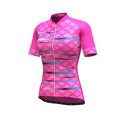 Urban Cycling Apparel Damen Pro Series Fahrradtrikot, kurzärmelig,...