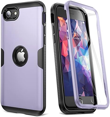 Amazon Com Youmaker Designed For Iphone 8 Case Iphone 7 Case Full Body Rugged With Built In Screen Protector Heavy Duty Protection Slim Fit Shockproof Cover For Iphone 8 4 7 Inch Red