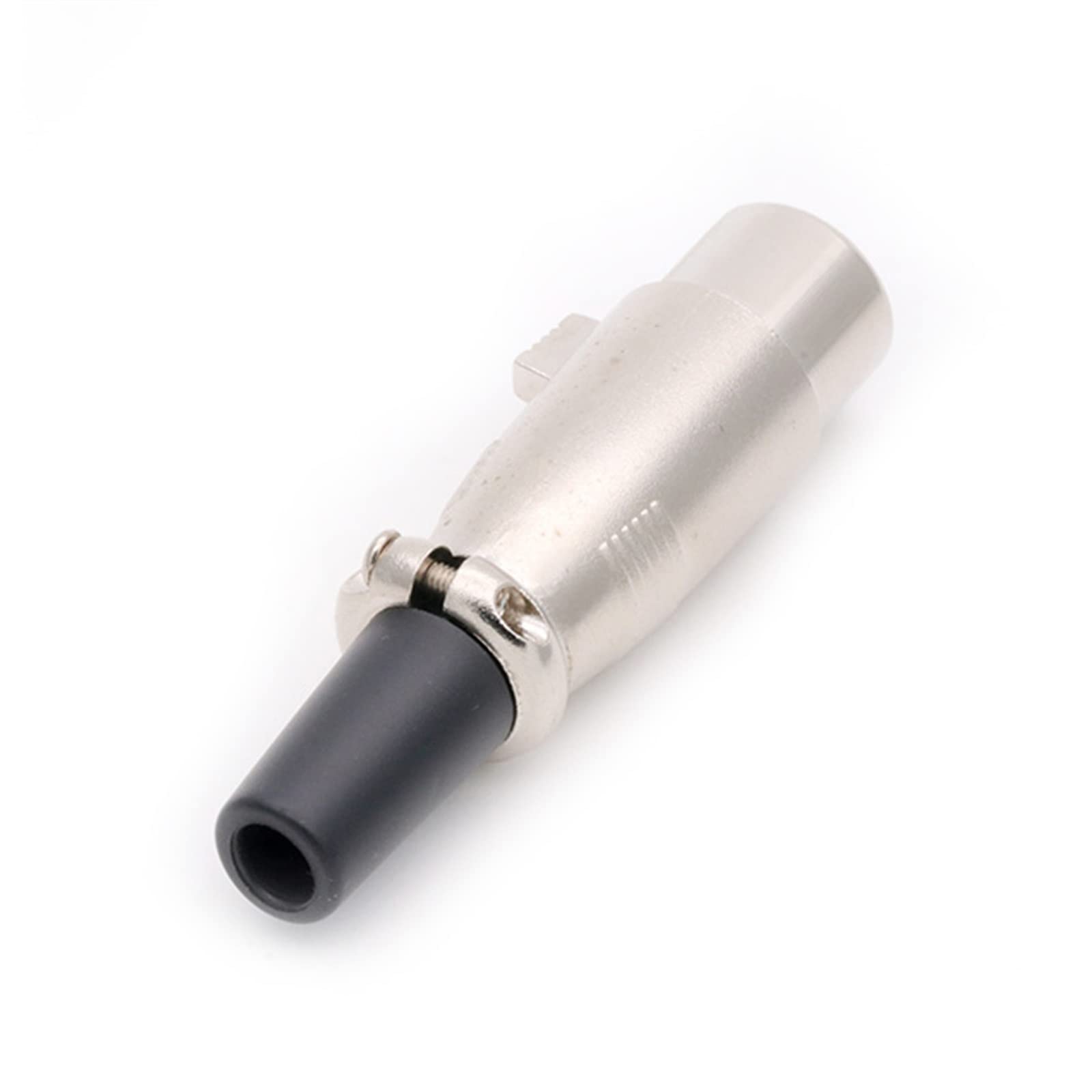 1 Stück/Set, 3-poliger XLR-Stecker und Buchse, Mikrofon, Audiokabel, Stecker, Metallkabelschuhe (1 x M 3P)