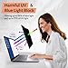 Mamol Magnetic Privacy Screen for 12.3 inch Surface Pro 7 Plus/7/6/5/4/3, Removable Anti Glare Blue Light Filter, Anti-Spy Screen Protector for Microsoft Surface Pro 7+, Pro 7, Pro 6, Pro 5, Pro 4/3