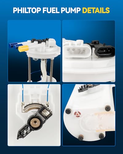 Image of PHILTOP Replacement Electric Fuel Pumps Kit Fit for FG0111, 19177221, P74928M, 25331861, E3542M, MU177, MU1743, SP6177M, 67390, FG0342, 953-0034, P74984M, 25317743, 19332109, 19369955