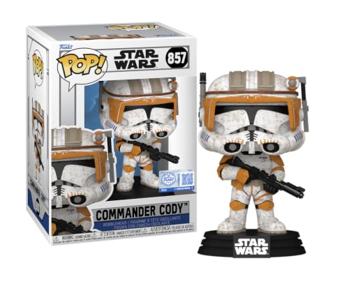 Funko Pop Star Wars Commander Cody 857 Exklusiv Klonkrieger Vinylfigur...