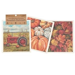 Primitives by Kathy Swedish Cloth Set - Fall Farm Primitives by Kathy Swedish Cloth Set Fall Farm