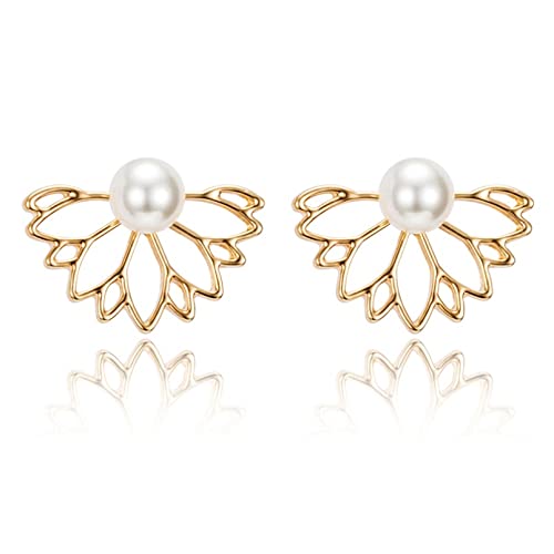 Boucles d'oreilles perles et fleurs pour sublimer vos tenues de soirée