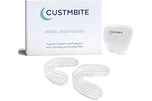 2-Pack Clear Mouthguard: Grind-Proof Night Guard for Teeth Grinders