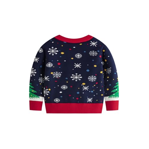 Colorful House Boys Girls Sweater Knit Christmas Cardigan Sweater Unisex Childs2