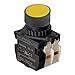 S2PR-P1YA2B, Non-Illuminated Push Button (Non-Flush), ?22/25, Yellow, 1 Normal Open, 2 Normal Close, 110VAC/10A,220VAC/5A